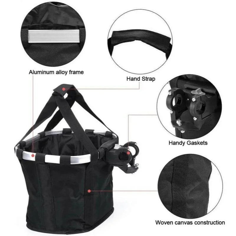 CycleBuddy 2-in-1 Pet Bike Basket Specs