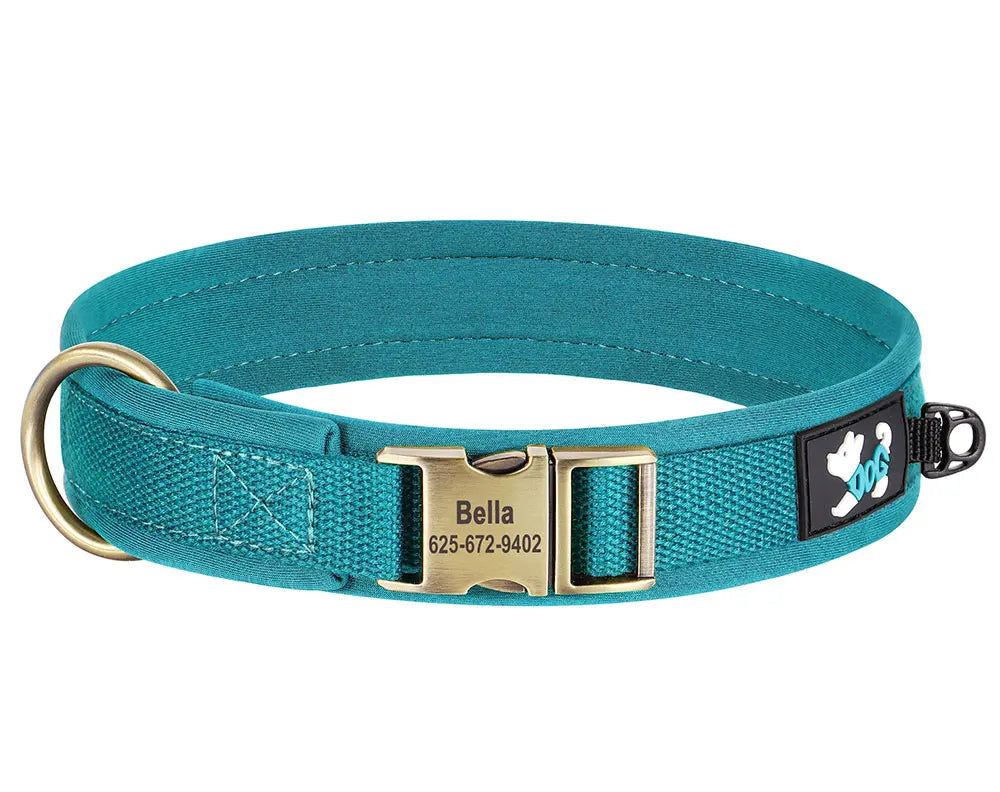 My Loyal Companion Custom Collar, LBlue