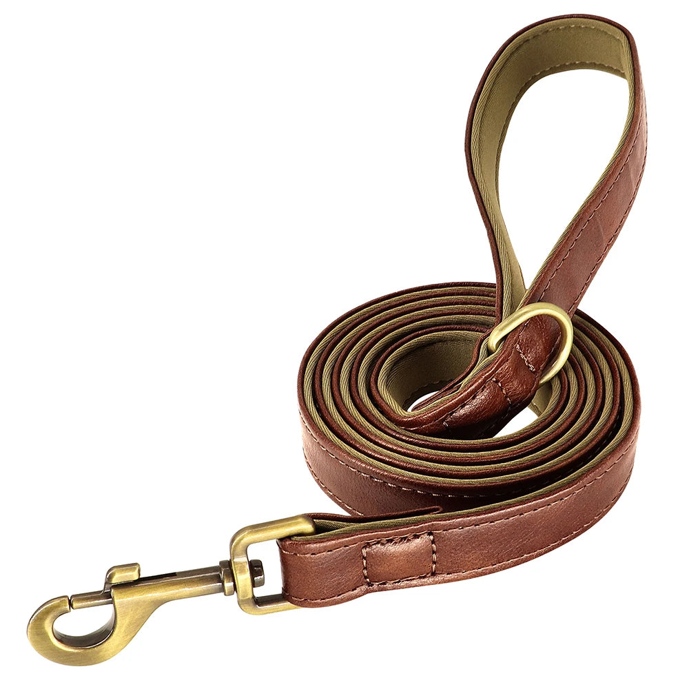 The EarthPet Leather Lead
