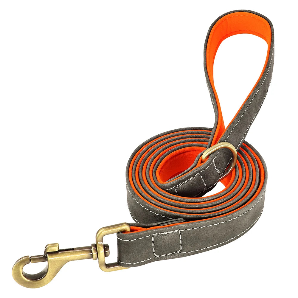 The EarthPet Leather Lead