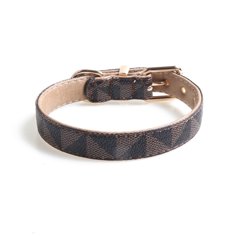 The Barkley Band Dog Collar, Brown