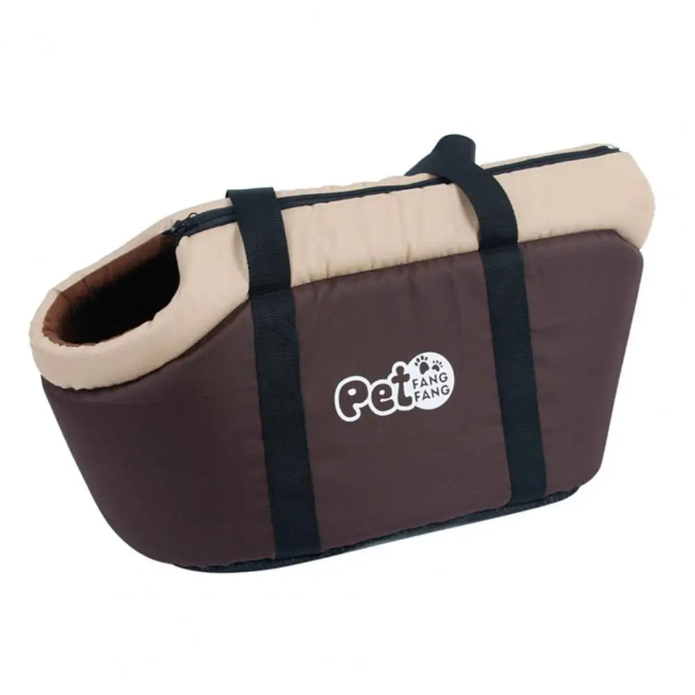 Cozy Journey Soft Pet Carrier Tote Brown