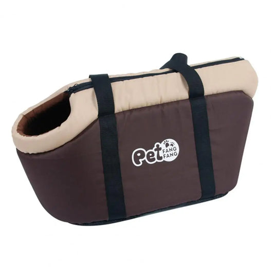 Cozy Journey Soft Pet Carrier Tote Brown