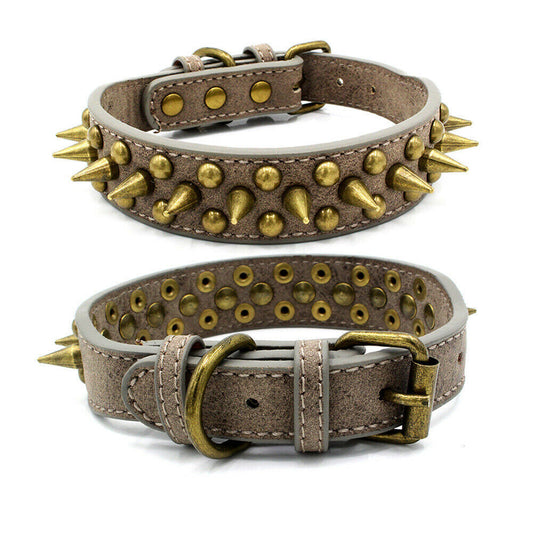 Harbour Spike Collar, Grey
