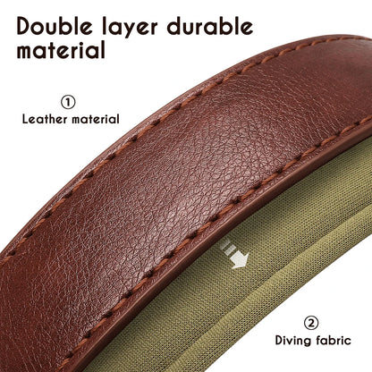 Fetch & Find Leather Collar